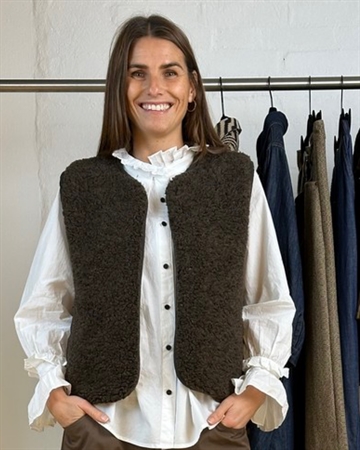 GASPAR Duffy Waistcoat 2510301 Brown 